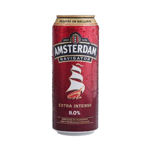 Amsterdam Rouge Canettes 24x25cl