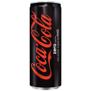 Coca Cola Zero Canettes 24x33cl