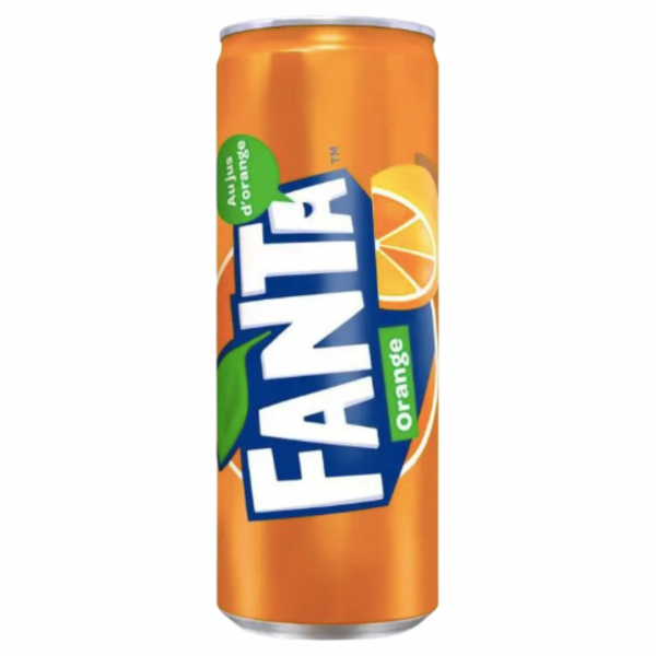 Fanta Orange Canettes 24x33cl
