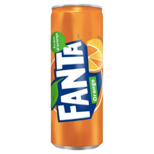 Fanta Orange Canettes 24x33cl