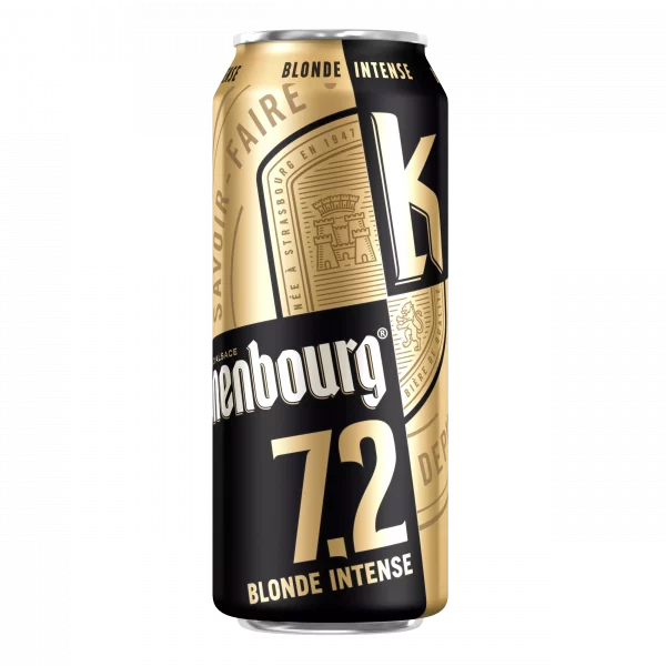 Kronenbourg 7.2 Canettes 24x50cl