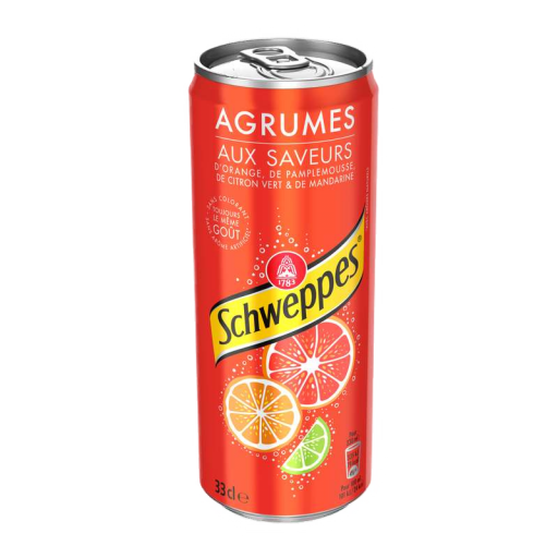 Schweppes Agrum Canettes 24x33cl