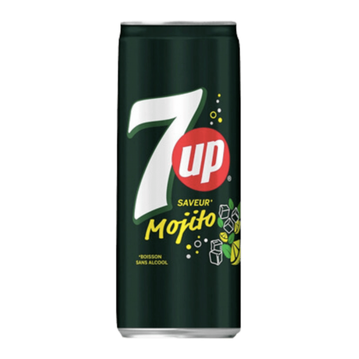 Seven Up Mojito Canettes 24x33cl