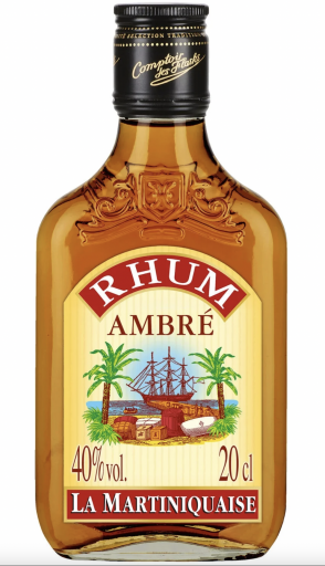Rhum Ambré sur demande 1×1.7l