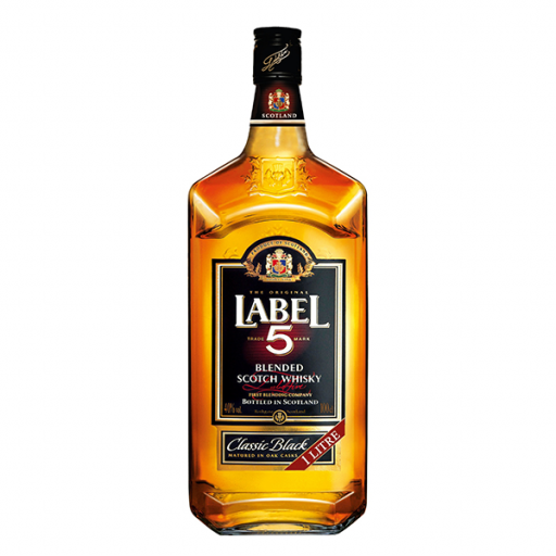 Label 5 whiskey 1×1.7l